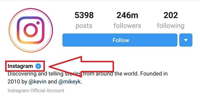 Cara Verified Akun Instagram