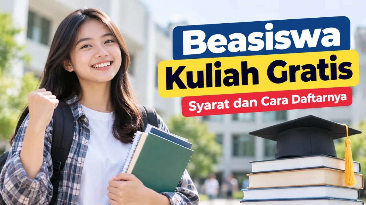 Cara Mendapatkan Beasiswa Kuliah Gratis, Syarat dan Cara Daftarnya