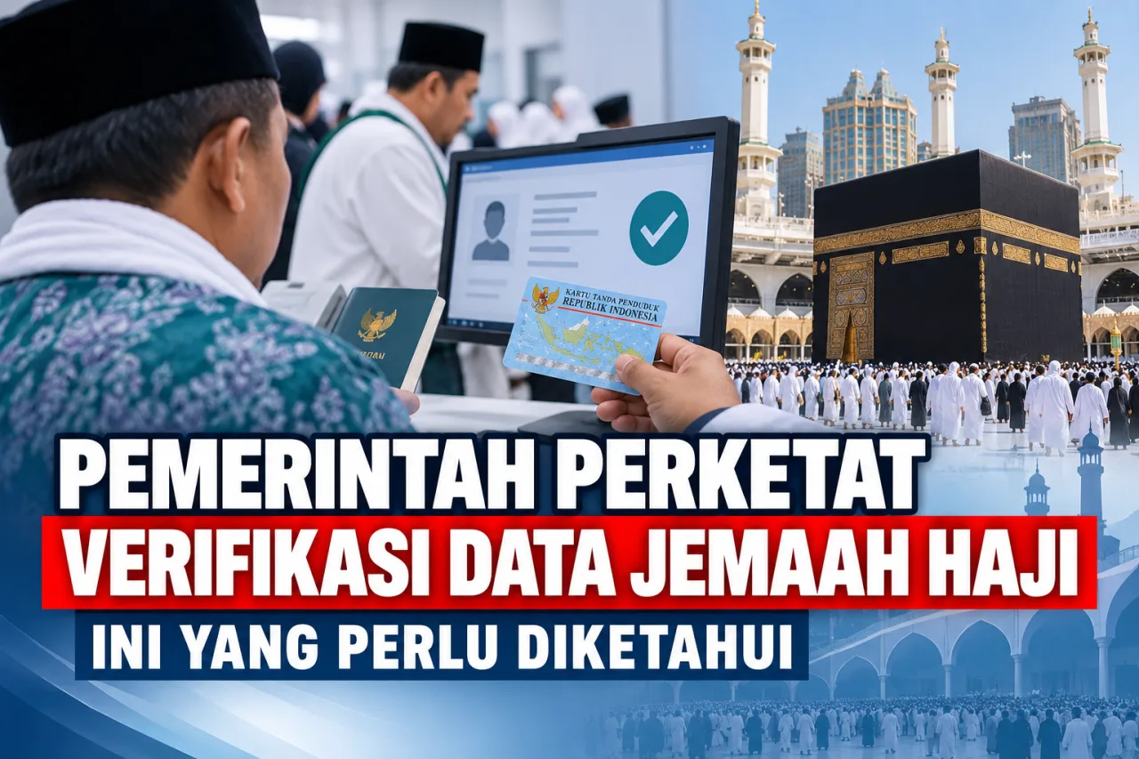 Pemerintah Perketat Verifikasi Data Jemaah Haji, Ini yang Perlu Diketahui