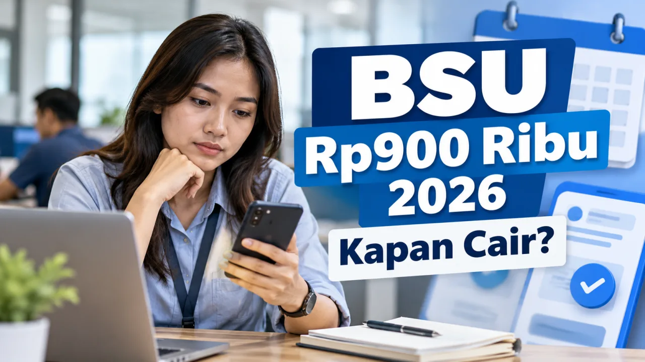 BSU Rp900 Ribu 2026 Kapan Cair? Ini Jadwal dan Cara Cek Penerima