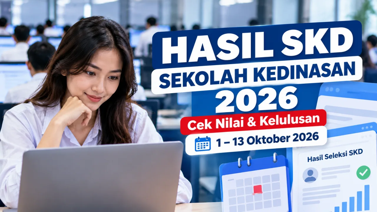 Hasil SKD Sekolah Kedinasan 2026 Kapan Diumumkan? Cek Nilai dan Kelulusan