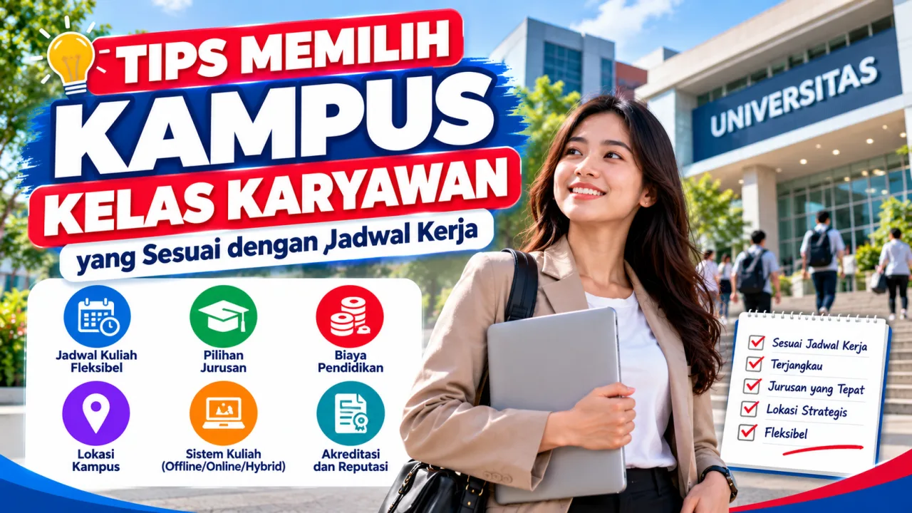 Cara Memilih Kampus Kelas Karyawan yang Sesuai dengan Jadwal Kerja
