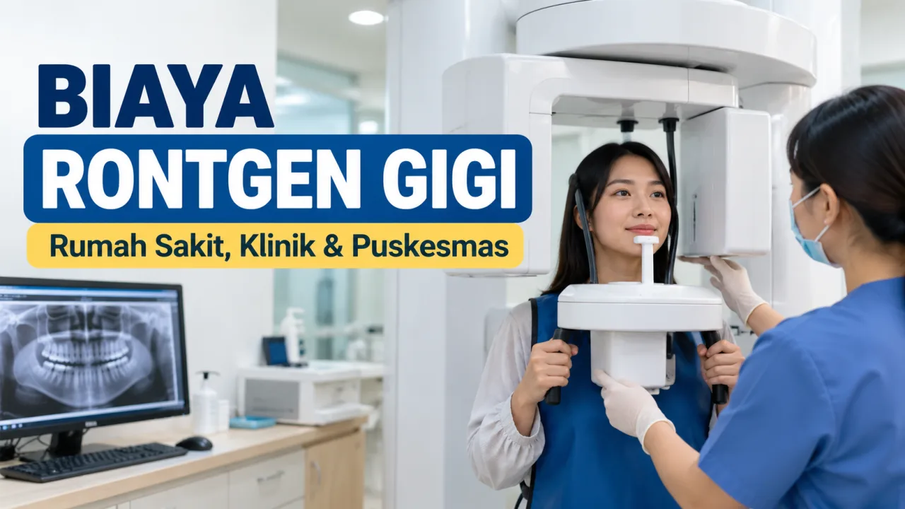 Biaya Rontgen Gigi di Rumah Sakit, Klinik dan Puskesmas