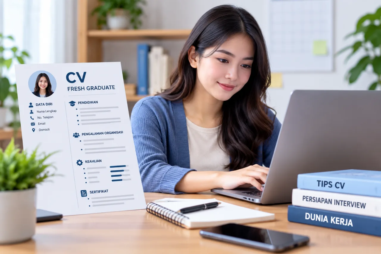 Cara Membuat CV untuk Fresh Graduate agar Menarik HRD