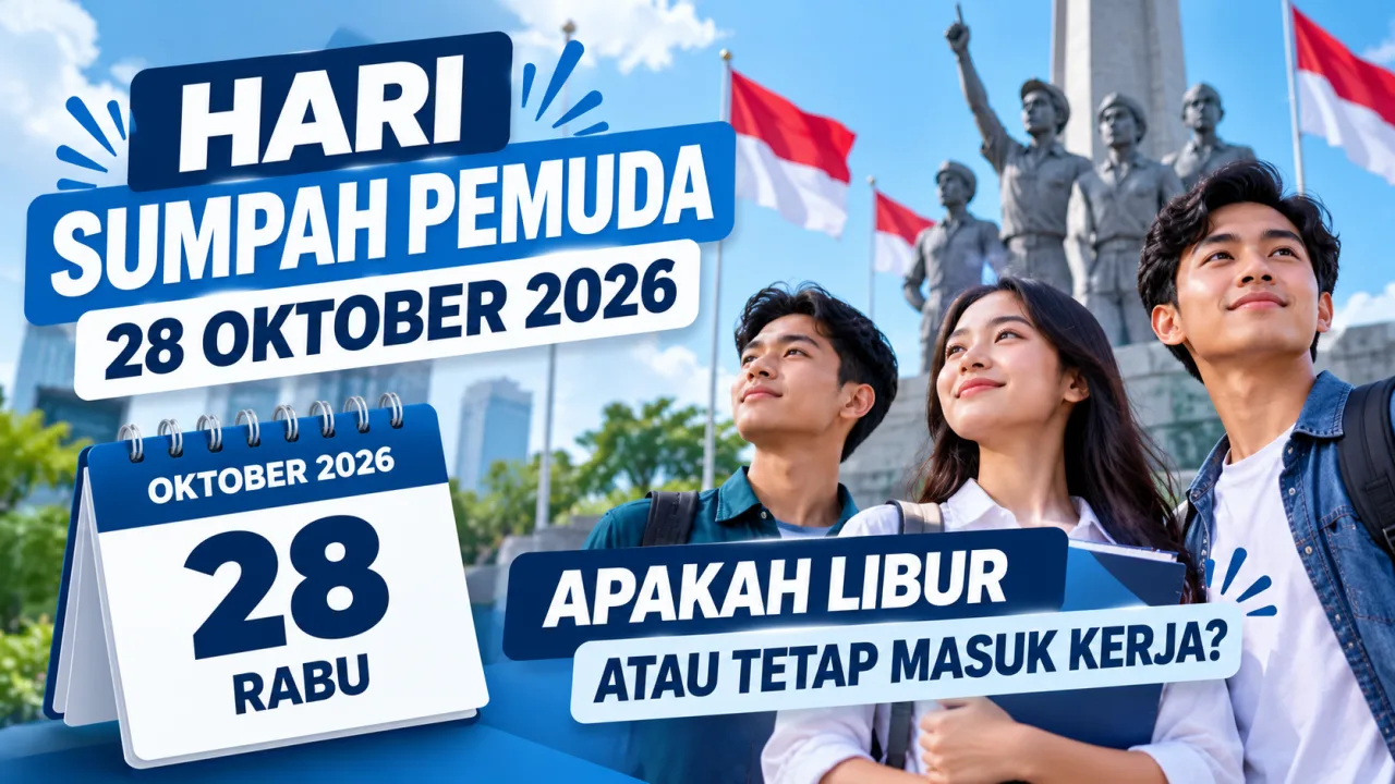Hari Sumpah Pemuda 28 Oktober 2026: Apakah Libur atau Tetap Masuk Kerja?