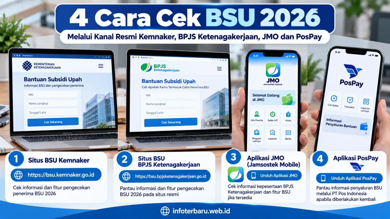 Cara Cek BSU 2026